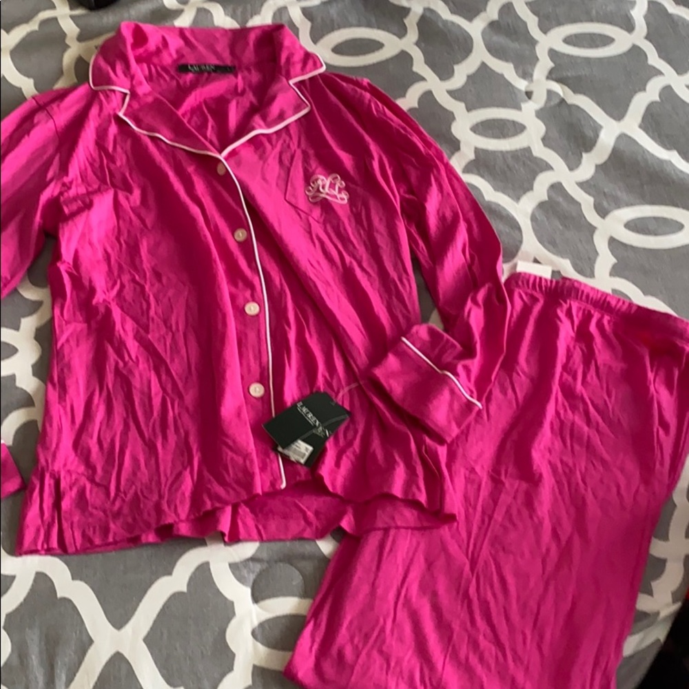NWT Ralph Lauren PJ set